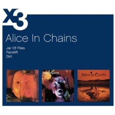 CD ALICE IN CHAINS - X3: Jar Of Flies / Facelift / Dirt 88697161562 Sony BMG Music  2007 Europa Rock Gebruikt