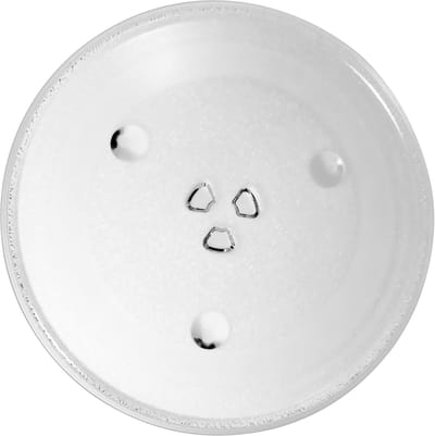 28,4 cm Dparts glasplaat voor magnetron - met 3 + 3 nokjes - draaiplateau van glas