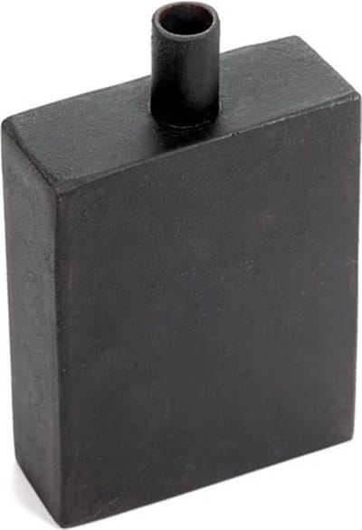 Serax Antonino Sciortino Moro vaas M H17cm 10.2x4cm metaal zwart