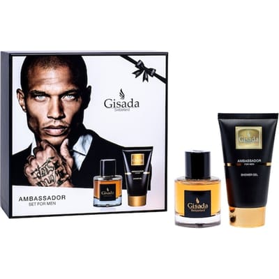 Gisada Ambassador Men SET Eau de Parfum Spray 50ml + 100ml Shower gel