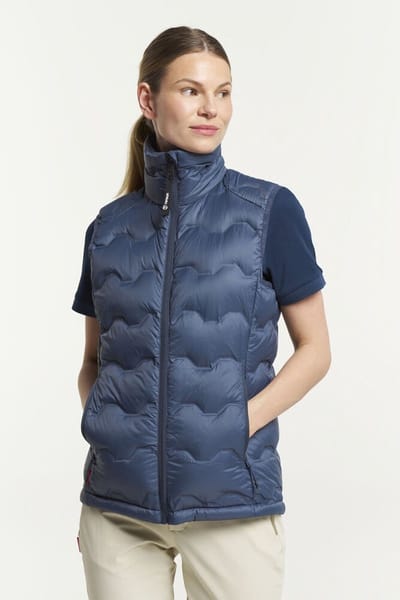 Tenson TXlite Shibui Down Vest Women 465018083 - Donkerblauw - XXL