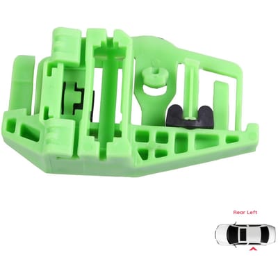 BWR698 Raammechanisme Clips Achter Links voor BMW 3 E90 E91 2004-2012 4/5 Deurs 1 E87 2003-2012 5-Deurs 51357140589 51357138467