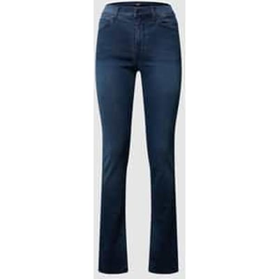 Bootcut jeans met contrastnaden, model 'CICI'