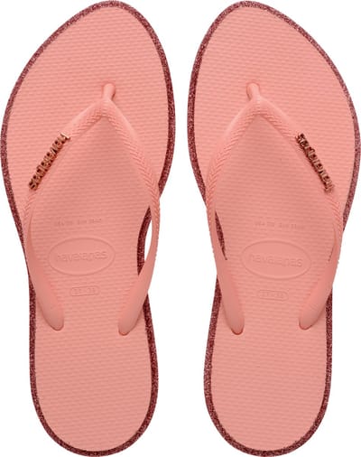 Havaianas HAV. SLIM POINT GLITTER CANYON CLAY/BLOSSOM Dames Slippers - canyon clay/blossom