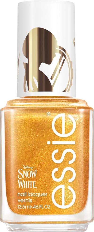 essie x Disney's Snow White 50 good things glow nagellak - special effects - salonkwaliteit - goud - 13,5ml