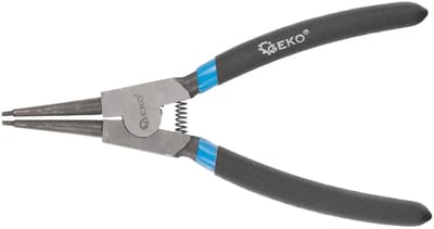 GEKO Externe seegerringtang - recht - 160 mm - chroom-vanadium - rubberen grip