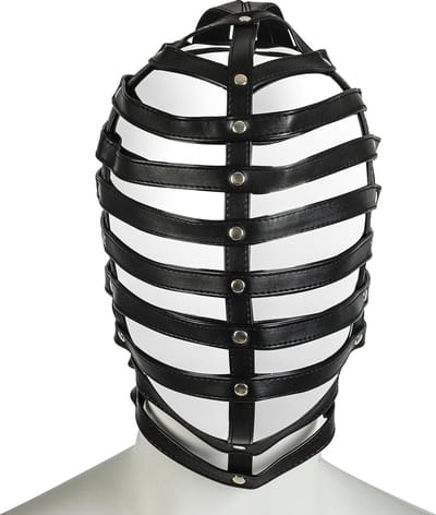 Banoch | Mask inconnu - zwart  - pu Leer