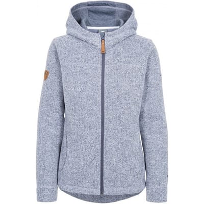 Trespass - Dames Reserve Fleece Vest met Capuchon (Denim Blauw)