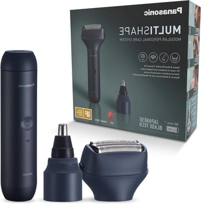 Modulair Trimmersysteem - Multifunctionele Trimmer - Persoonlijke Verzorging - Japanse Nano Bladen - 150 g - Zwart