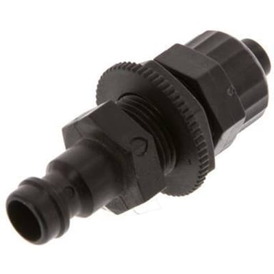 POM DN 5 Koppeling Insteeknippel 6x8 mm opsteekfitting Schotkoppeling