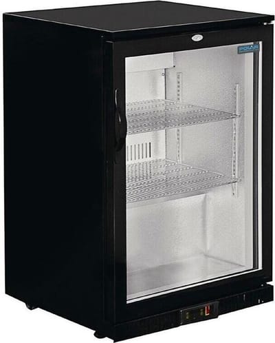 Polar G-Serie Barkoeling Met Klapdeur Zwart 138l, Polar GL001