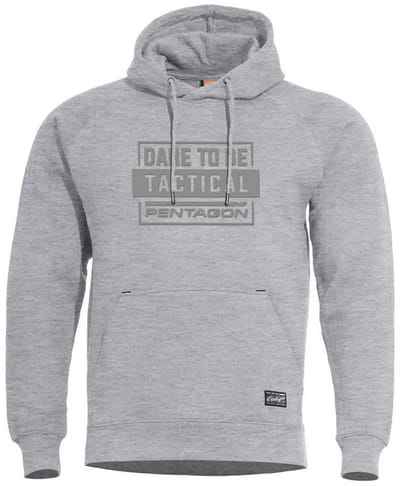 Pentagon Phaeton Dare To Be Tactical Hoodie Grijs 2XL Man