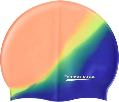 Zwemmuts Heren - Siliconen Muts - Bescherming Zwemmen - Veelkleurig Design - One Size - Multicolor