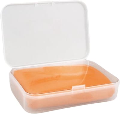 Autowasklei - Kleistang auto - Lak reinigen - Krasvrije reiniging - 10 x 7 x 3 cm - Oranje