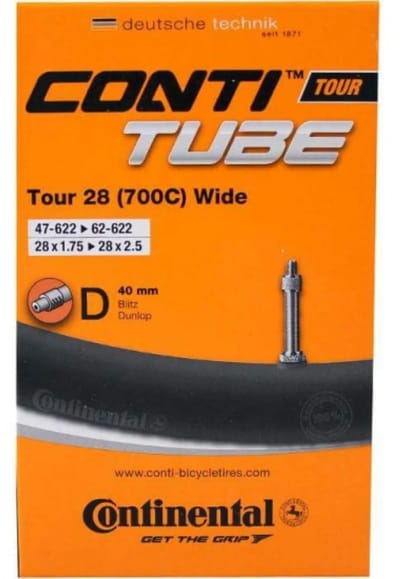 Continental Binnenband - 28 - Tour Wide - ERTRO 47-622 - >62-622 - Dunlopventiel