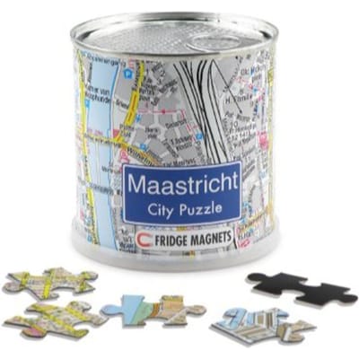 City Puzzle Maastricht - Puzzel - Magnetisch - 100 puzzelstukjes