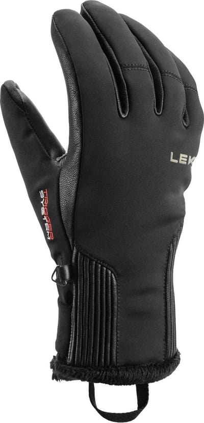 LEKI - leki vallarta 3d women - Ski handschoenen dames - Zwart, wit