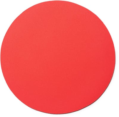 Rode Sublimatie Muis Matten rond (5 Pack), model Yuba