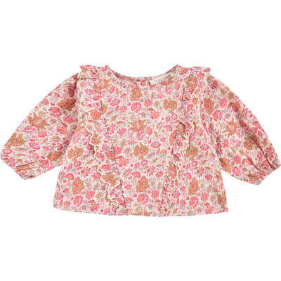 Louise Misha Blouse Tubi Cream Flower Fields Size: 9M | Shirts Outlet | Unisex | Roze
