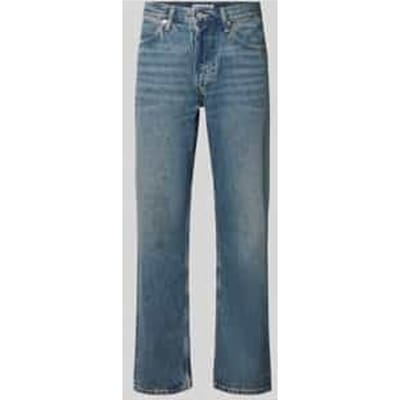 straight fit jeans van mix van katoen en lyocell model 'MAADOX'