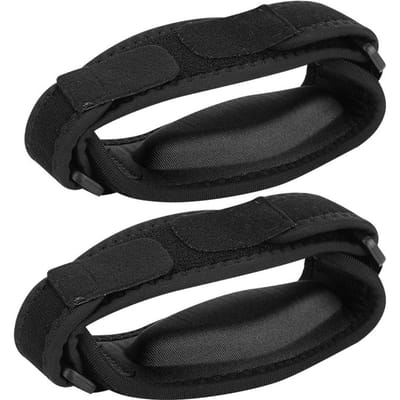 Volwassenen Sport Elleboogsteun Brace Beschermer Pad Guard Riem Basketbal Tennis (Zwart) black