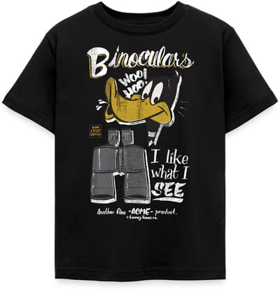 Looney Tunes Daffy Duck Binoculars T-Shirt Kinderen
