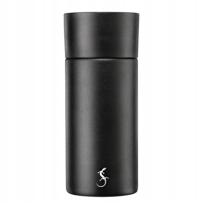 Lurch Mini Thermosbeker 0,3L Zwart - Eenhandsbediening