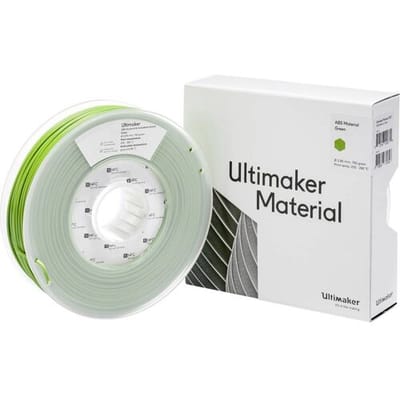 UltiMaker ABS - M2560 Green 750 - 206127 Filament ABS kunststof 2.85 mm 750 g Groen 1 stuk(s)