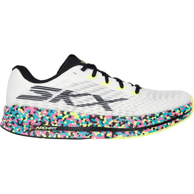 Skechers Go Run Razor 5 Neutrale Schoen Dames-Wit,Veelkleurig