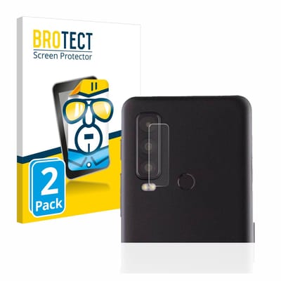 BROTECT - Screenprotector voor Caterpillar Cat S75 (ALLEEN Camera Lens) - Folie Beschermfolie transparant 2 Stuks