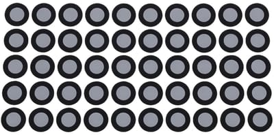 Byshayne- Scanning Markers 500 Stuks - 3D Scanning Dots - Reflecterende Stickers - 6mm ID / 10mm OD - Hoge Precisie - Veelzijdig Gebruik - Reflective Stickers