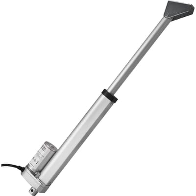 Actionneur Linéaire 12V, Course 203,2mm Vitesse Élevée 15mm/s Actionneur à Mouvement Linéaire 1000N - avec Protection IP54 et Support de Montage pour Bureau Élévateur, Fauteuil Inclinable