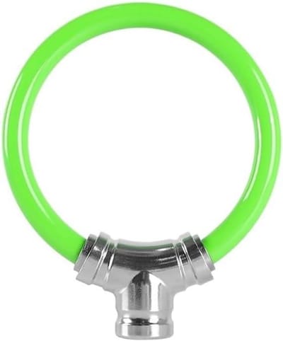 Fietssleutelslot - Diefstalpreventie slot - Fietsbeveiliging - Opvouwbaar en draagbaar - 10mm dikte - Groen