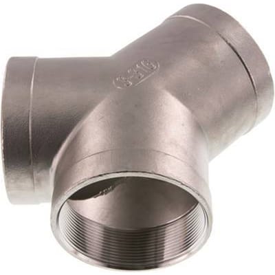 Rp 3'' RVS Y-stuk 16 Bar - FL3Y-F-SH-300R