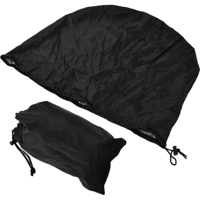 Housse de table ronde imperméable résistante aux déchirures pour bar, jardinage, extérieur, maison black