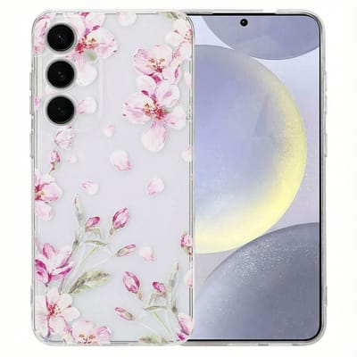 imoshion Hoesje - Geschikt voor Samsung Galaxy S25 Plus - Design hoesje verpakking - Blossom Watercolor