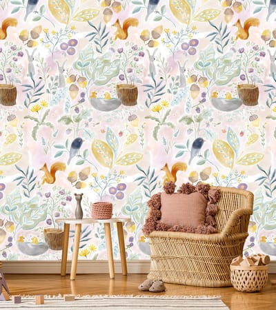 INGK Kinderbehang - Olive & Noah - Sweet Garden warm