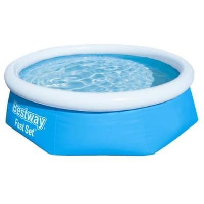 Bestway Fast Met Filterpomp Rond Blauw (Ø244 x 66 cm) - Opblaas zwembad