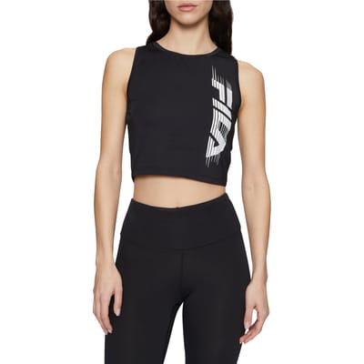 FILA Tordera Slim Tank Top Black Maat: XL | Sport Shirts Outlet | Dames | Zwart
