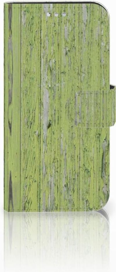 Samsung Galaxy S7 Book Style Case Green Wood