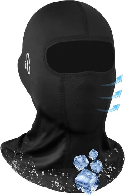 Ademende UV-beschermende balaclava voor mannen en vrouwen, perfect voor motorrijden, fietsen, skiën en buitenactiviteiten