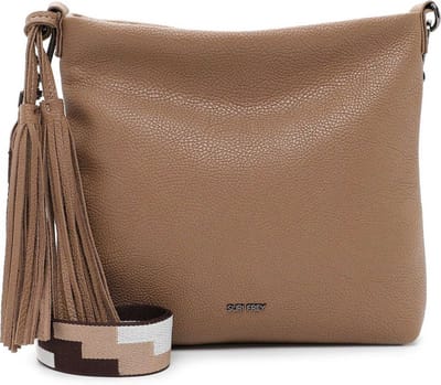 SURI FREY Schoudertas Kiky Crossover Darktaupe