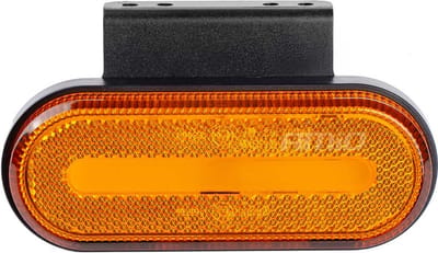 AMiO LED Zijmarkeringslicht Waarschuwing Signaal - Oranje (1 stuk) [Markeringslicht - Gevarenlicht - Voorlicht - Richtingaanwijzer]
