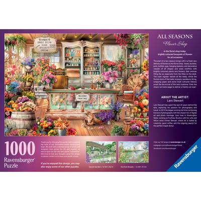 Ravensburger All seasons flowershop 1000 stukjes Volwassenen puzzels