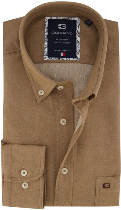 Overhemd Giordano bruin