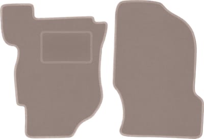 Beige voormatten voor: Honda Concerto liftback (1988-1994)
