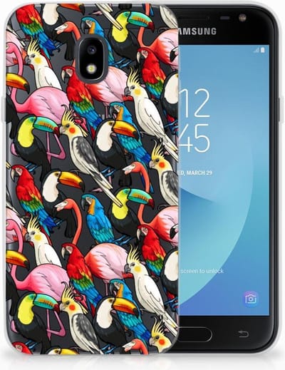Samsung Galaxy J3 2017 TPU Hoesje Birds
