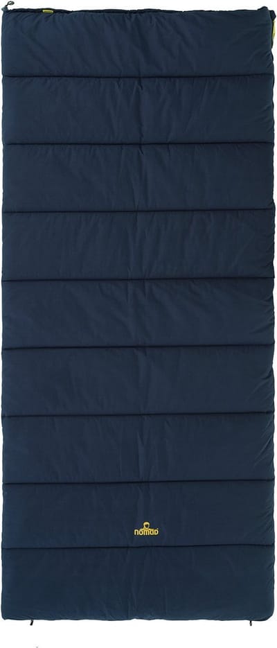 NOMAD® Blazer Classic '78 Organic XL Slaapzak | Navy | 100% Biologisch Percal Katoen | 2-Seizoenen Slaapzak | Aanritsbaar | Extra grote slaapzak | 220x95 cm