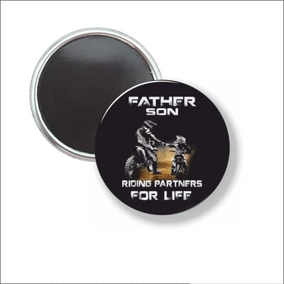 Button Met Magneet 58 MM - Father & Son - NIET VOOR KLEDING