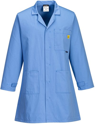 Portwest Antistatische ESD Jas AS10 - Hamilton Blauw - XL